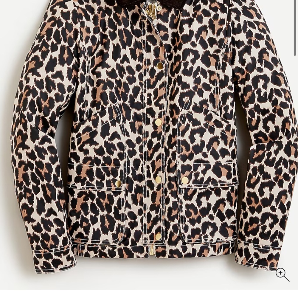 J.Crew Leopard Print Jacket - Picture 4 of 4